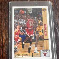 Rare 1991 Upper Deck Michael Jordan Card