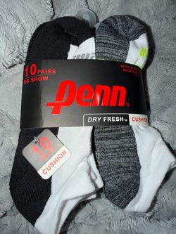 Men’s Penn no show socks 10 pk nwt