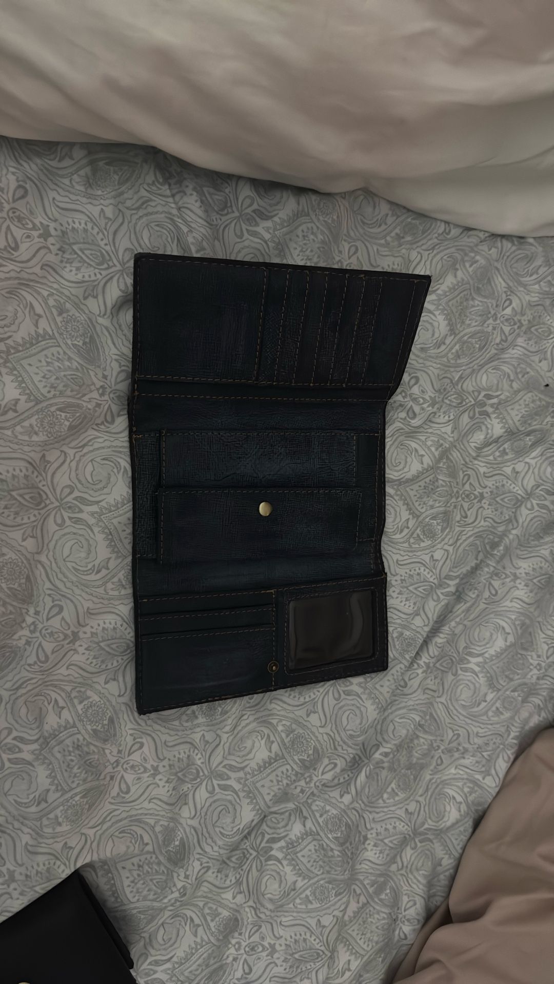 Designer wallet, $20