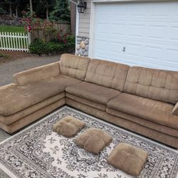 L-shaped Sectional Delivery Available 🚚
