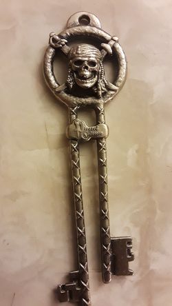 Pirates of the Caribbean key for necklace