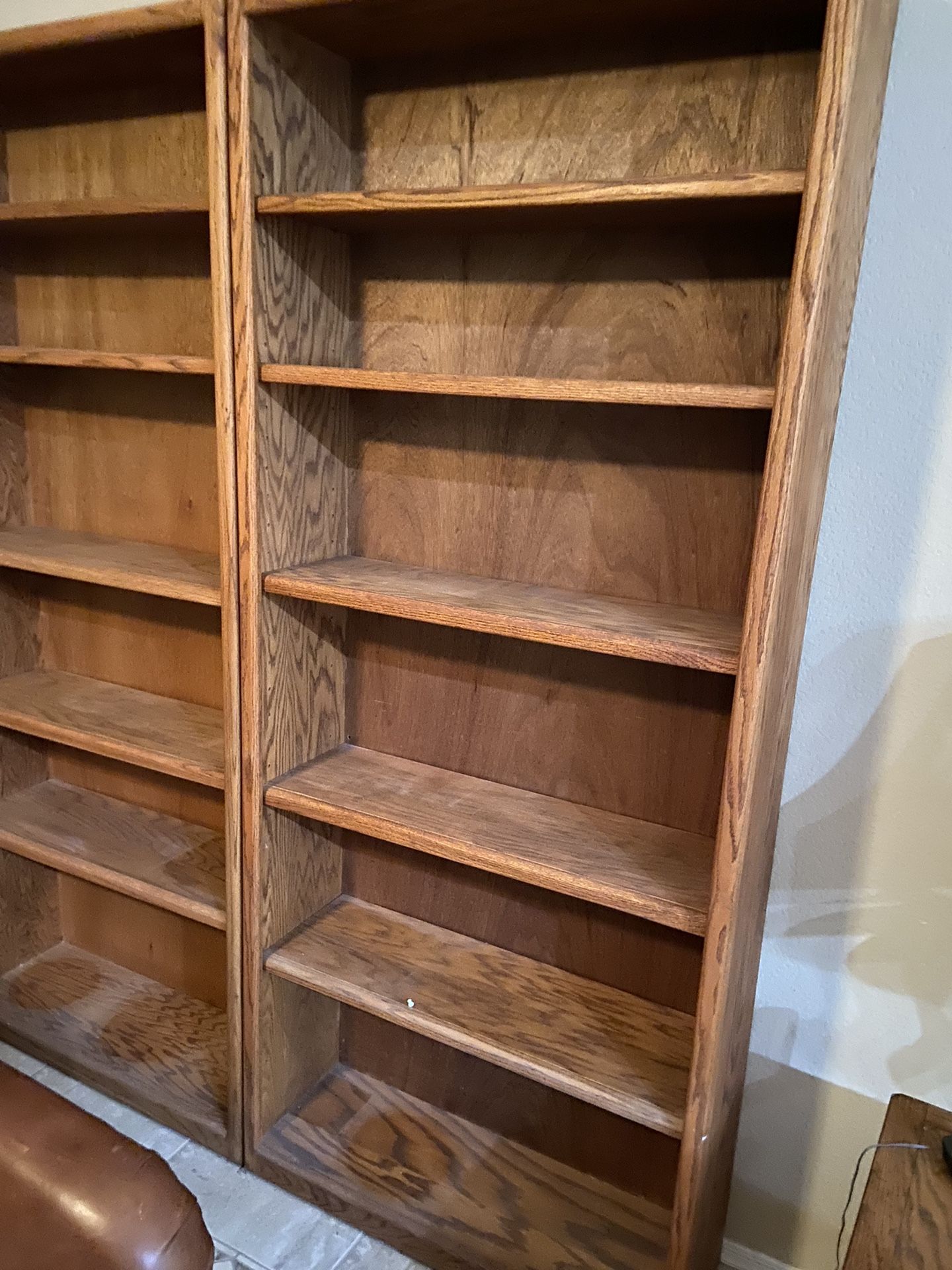 Oak Bookcase for Sale in Phoenix, AZ OfferUp