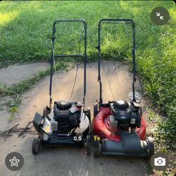 2 Lawn Mowers 