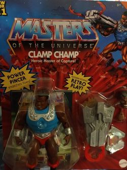 Un-punched, MOTU, Masters Of The Universe, Mattel, Clamp Champ, New For 21