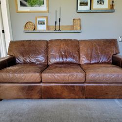 Restoration Hardware Outlet Leather Couch