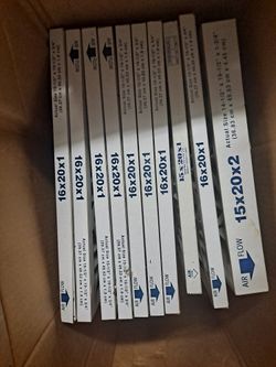 Box Of Filters 16×20×1