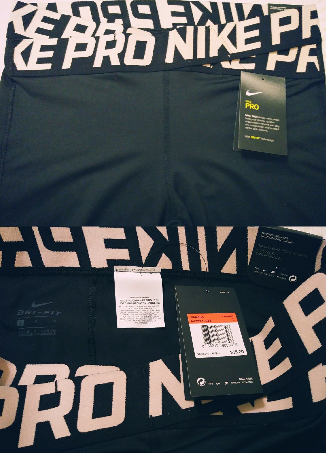 New with tags Nike Pro Crossover leggings (L) for Sale in Phoenix, AZ -  OfferUp