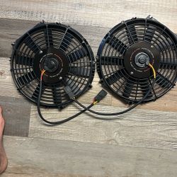12” Mishimoto Fans 