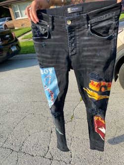 Amiri jeans playboy
