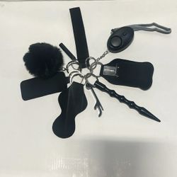 Security Keychain Bracelet Full Set (Mixed Color)