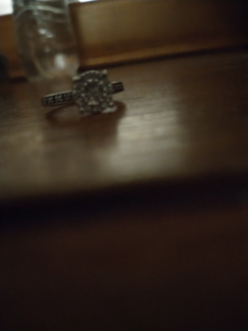 Princess Cut Engagement Ring. 
