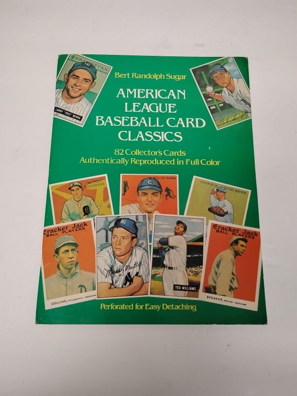 Old American League Baseball Card Classics 82 Collector's Cards - Like New