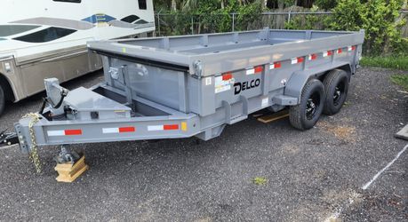 2024 Dump Trailer – 14K – 83x14x2 – Delco Trailers – DT036084
