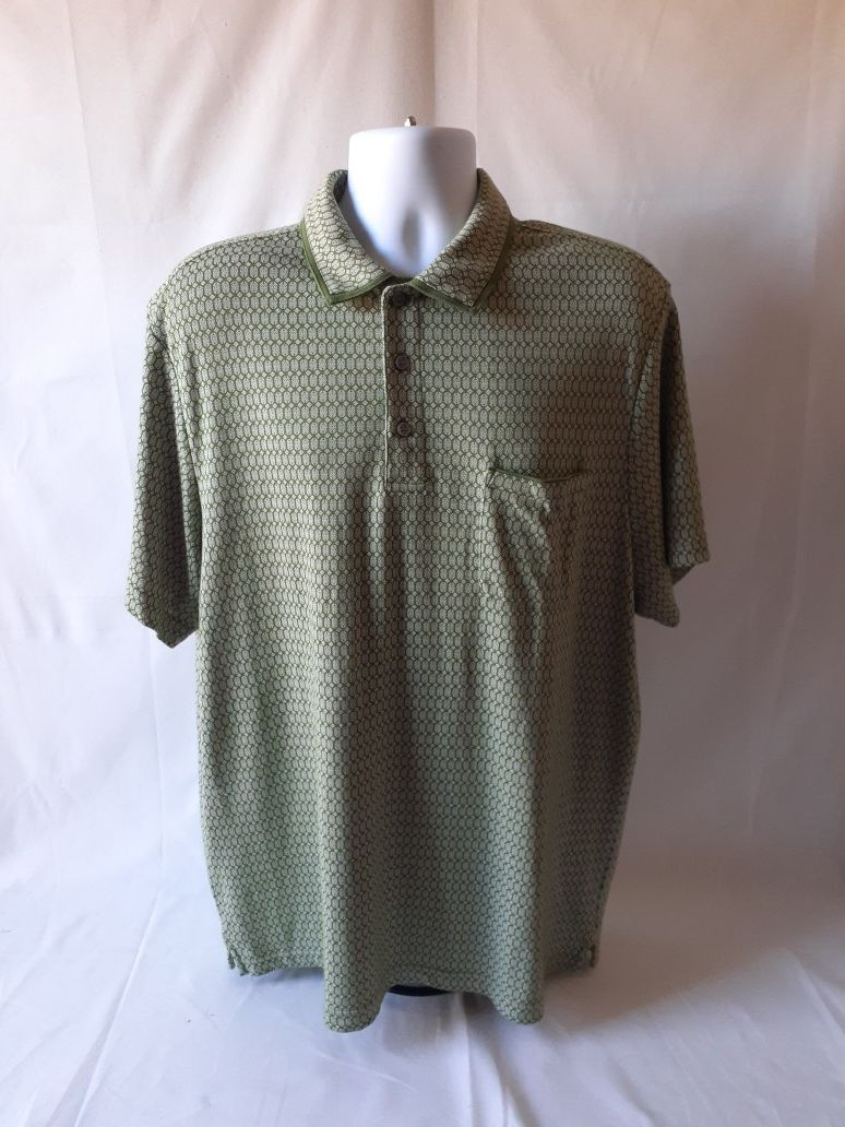 Tasso Elba men's supima cotton polo shirt size XL