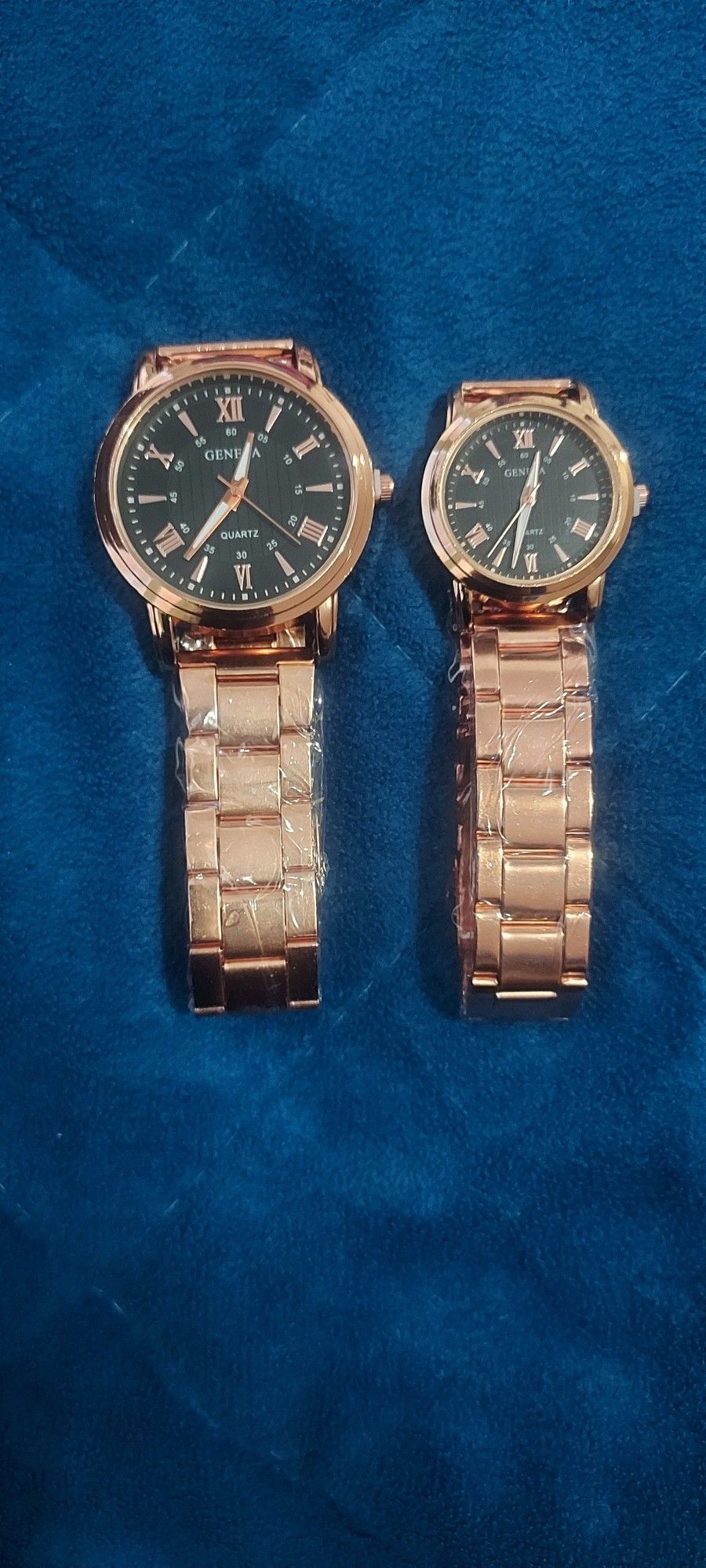 Rose Gold Watch Set