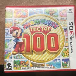 Mario Party Top 100 3ds Game