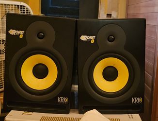 KRK Rokit 8 Powered Studio Monitors Pair