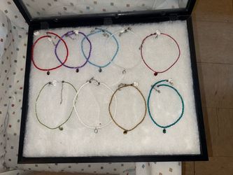 Birthstone necklaces