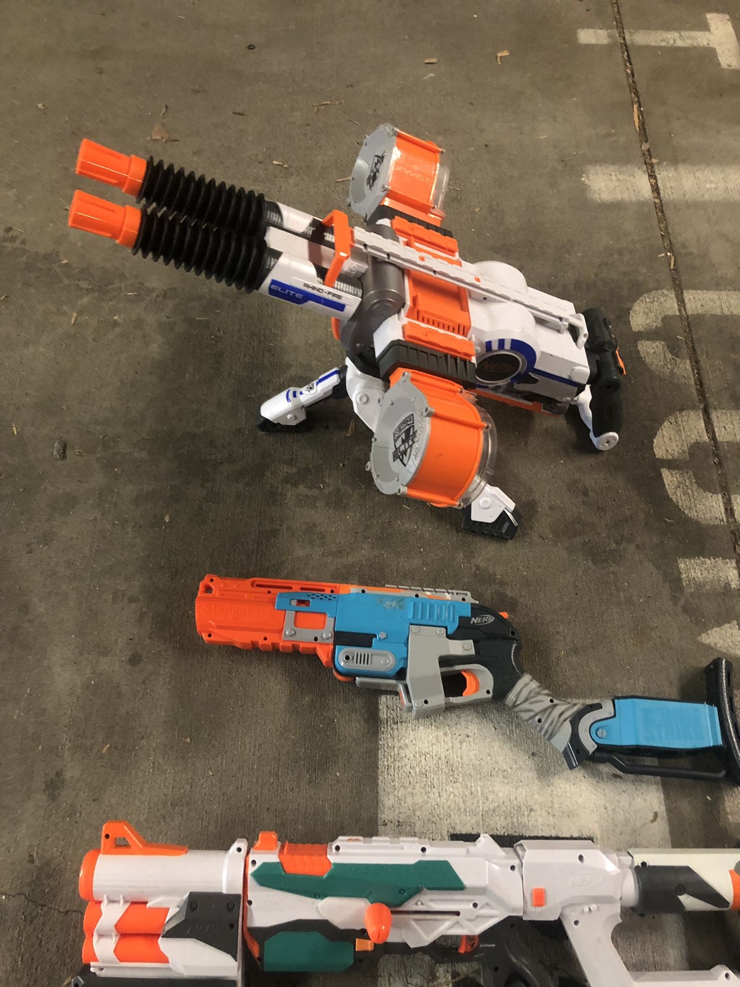 All 3 nerf guns for $30