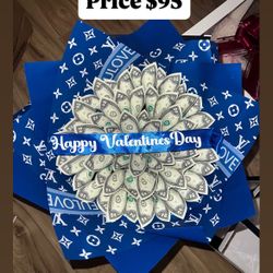 Valentine Money Bouquet Gift Roses For Him Boy Make 