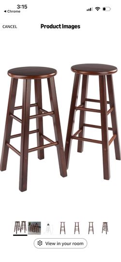 Counter Stools (2) 29” New in Box