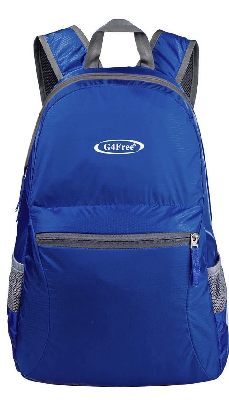 G4Free 20L Lightweight Packable Backpack Travel Hiking Daypack Foldable Dark Blue