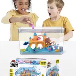 ZURU Robo Alive 17-Piece Light-Up Aquarium Set — $25