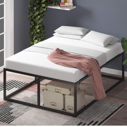 Storage bed frame, King Size, No Spring Box Needed
