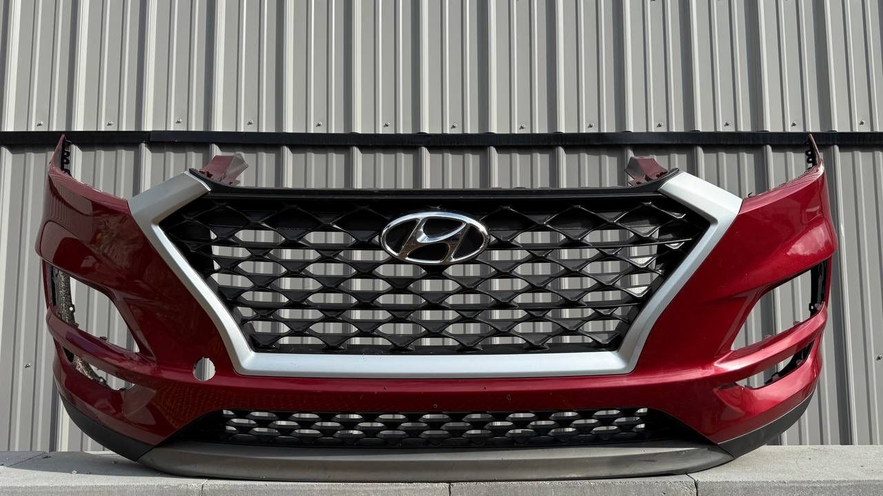 2019 2020 HYUNDAI TUCSON FRONT BUMPER COVER OEM + ORIGINAL RADIATOR GRILLE + LOWER VALANCE + EMBLEM