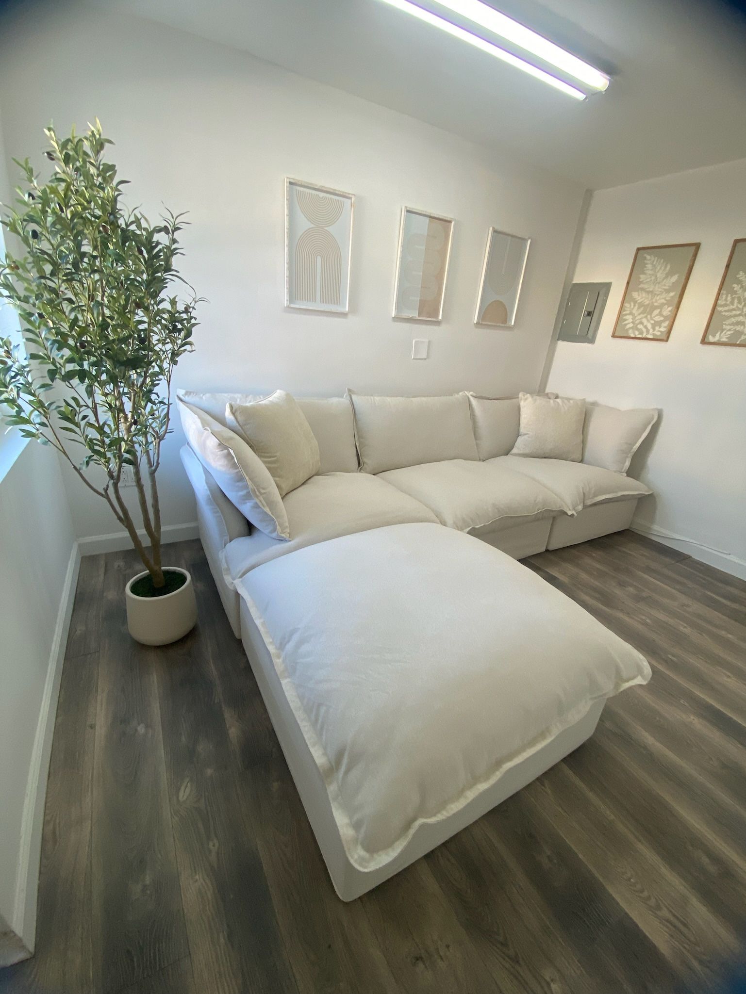 Beige Cloud Sectional (NEW)