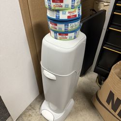 Genie Diaper Pail With Refill Bags