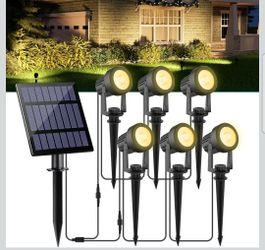 6 Solar Spot Lights Outdoor