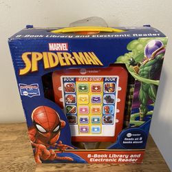 Spider-Man 8 Book Library And Electronic Reader