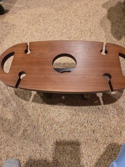 Coopershawk Wine Bottle And Glass Holder