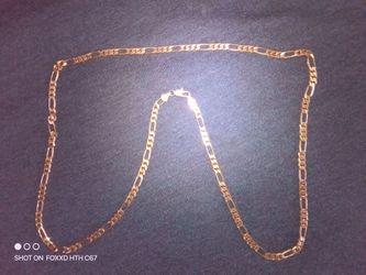 Gold Figaro Chain Necklace
