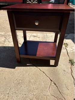 Coaster Side Table With Drawer