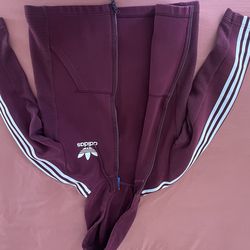 Adidas zipper hoodie Medium