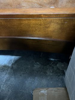 Queen Bed Frame Almost New And Antique Furniture And Box Spring