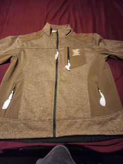 NRA Brown zip Jacket