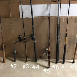 Fishing Rods and Reels