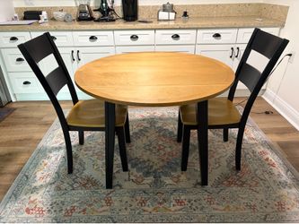 Dining table with 2 chairs
