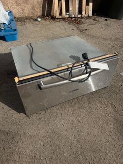 Bosch Stainless Steel Built In Warming Drawer