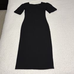 McLaren Women Black Elegant Bandage Midi Dress