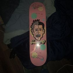 Autographed Skate Board