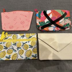 Brand New Ipsy makeup bags.  $1 each.