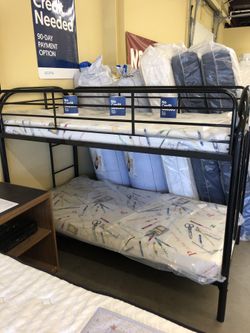 Bunk Bed with Mattresses