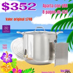 Princess House / Tamalera De 40 Qt 