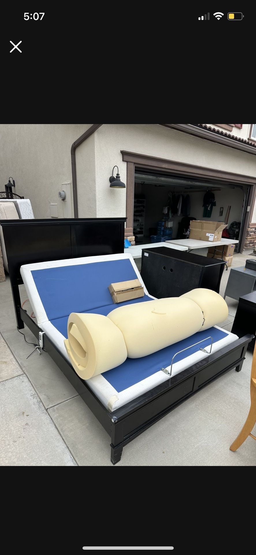 Queen Bed Frame 3 Piece Set