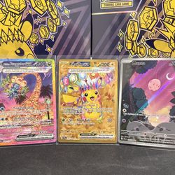 Pokemon- Assorted Full Art Cards Rares