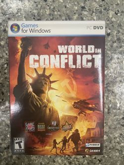 World in Conflict game for PC DVD